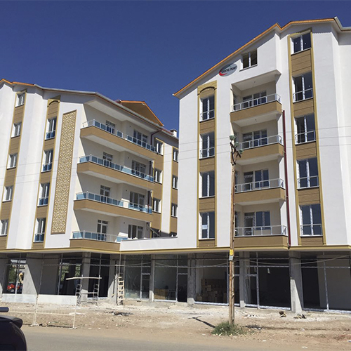 sivas merkez 24 & 32 & 40 daireli konut projeleri